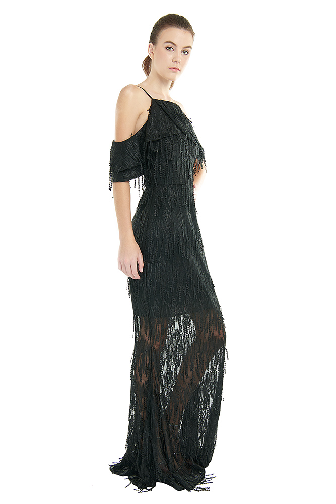 side view of the dress